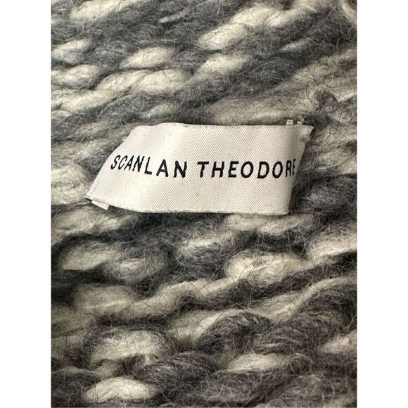Scanlan Theodore  Grey  Marle Alpaca Wool Sweater size : xl - Picture 3 of 11